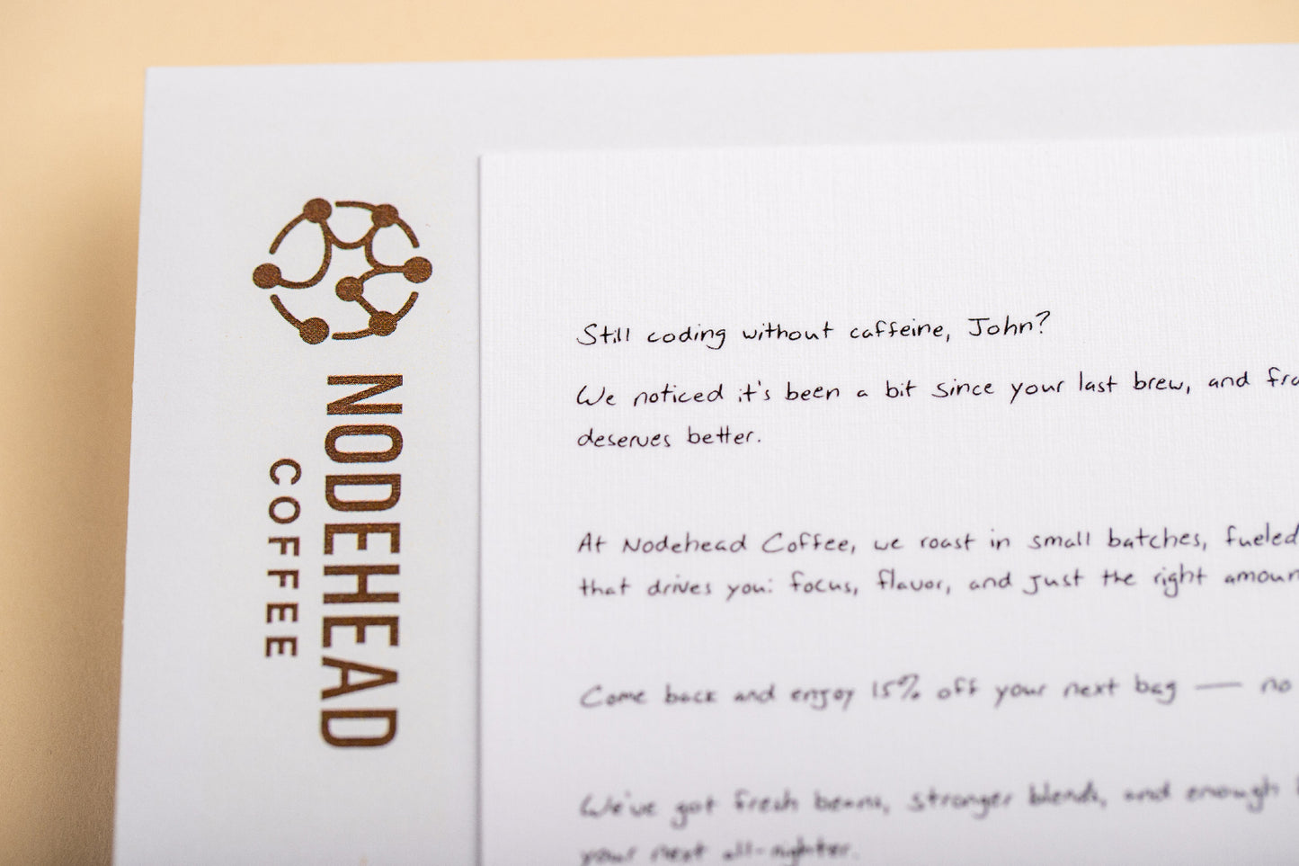 Premium Handwritten Note